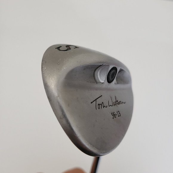 Adams Golf Tom Watson 56/13 Sand Wedge Right Handed Steel Shaft 36.5" w New Grip - Picture 3 of 10
